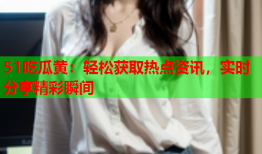 51吃瓜黄：轻松获取热点资讯，实时分享精彩瞬间