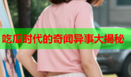 吃瓜时代的奇闻异事大揭秘