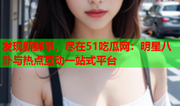 发现新鲜事，尽在51吃瓜网：明星八卦与热点互动一站式平台