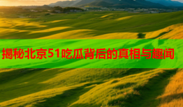 揭秘北京51吃瓜背后的真相与趣闻