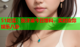 51吃瓜：张津渝今日爆料，实时追踪娱乐八卦