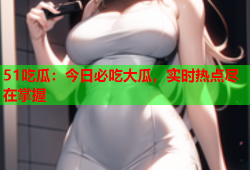51吃瓜：今日必吃大瓜，实时热点尽在掌握