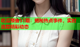 吃瓜预告51期：揭秘热点事件，实时追踪精彩动态