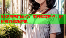 51吃瓜热门盘点：实时追踪热点，轻松获取最新资讯