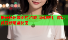 揭开扬州戴璐的51吃瓜网真相，背后竟隐藏这些秘密