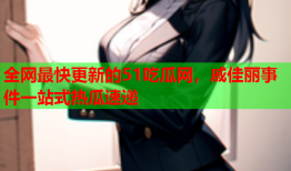 全网最快更新的51吃瓜网，戚佳丽事件一站式热瓜速递