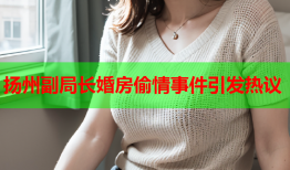 扬州副局长婚房偷情事件引发热议