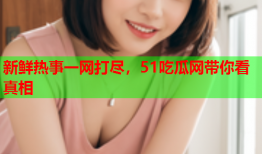 新鲜热事一网打尽，51吃瓜网带你看真相