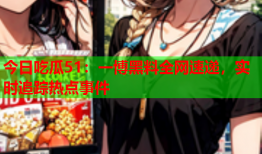 今日吃瓜51：一博黑料全网速递，实时追踪热点事件