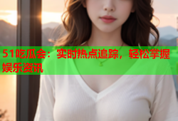 51吃瓜会：实时热点追踪，轻松掌握娱乐资讯