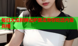 每日大瓜新鲜出炉黑瓜带你吃透内幕真相