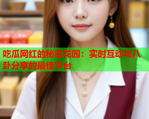 吃瓜网红的秘密花园：实时互动与八卦分享的最佳平台